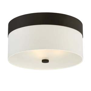 Jennings Collection - Flush Mount Chandelier - Dark Bronze - W:40cm