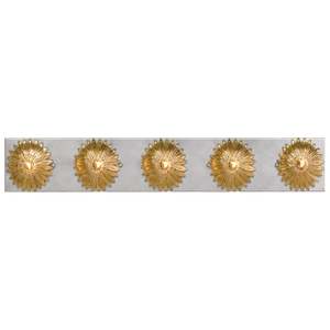 Laurel Collection - Horizontal Wall Sconce - Antique Gold - Default