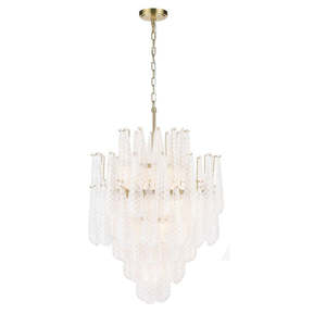 Crystal Chandeliers: Libby Collection - 16 Lights Chandelier - Clear