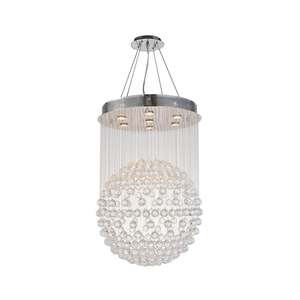 Full Ball LED Crystal Chandelier - Width:60 Height:90cm