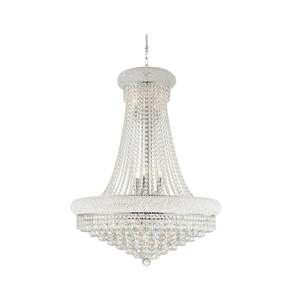 Royal Empress Basket Chandelier - Chrome - W:70cm