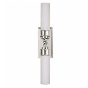 Jarvis 2 Lights Wall Sconce - Polished Nickel