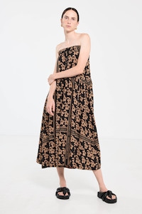 Country Club Skirt / Dress Beige Pop Palm