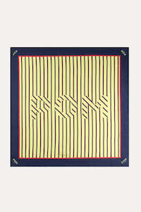 Pom Amsterdam: POM Stripes Cream Shawl