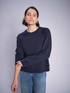 Mos Mosh: Abello Basic Sweatshirt Navy