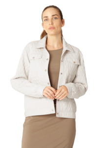 Quilt Jacket Milk Creme