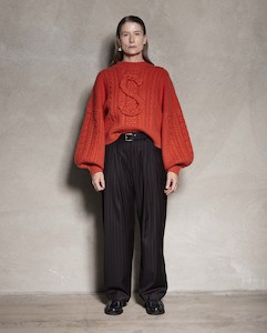 Last Style: East Element Pant - Black Pinstripe