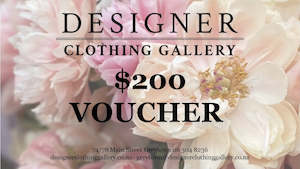 Vouchers Cards: $200 Voucher