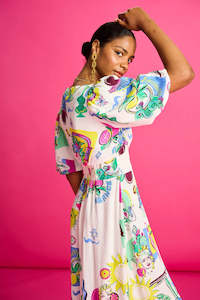 Pom Ss24 25: Sicilian Love Dress