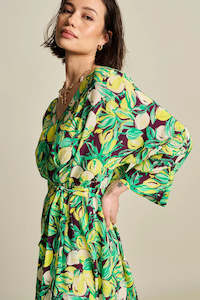 Pom Ss24 25: Lemon Tree Crinkle Dress