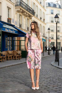 Sale Summer 25: Rococo Print Shorts - Long