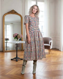Sale Summer 25: Floral Vine Audrey Dress