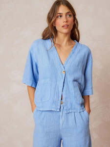 Cazadora #230 Azul Glacial