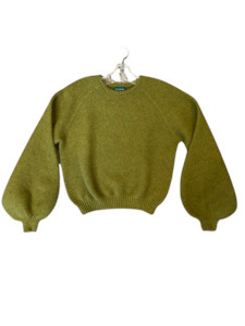 Lothlorian Knitwear: Cirrus Jumper Olive