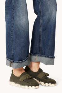 Isle Jacobsen: Tulip Wool Loafer Army