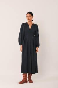 Indi Cold: Vestido #340 Navy