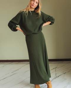 Skirt #486 Khaki
