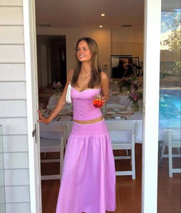 Midi Dresses: I Am Delilah Adeline Set - Tulip