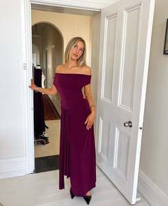 La Marie Nadia Dress - Burgundy