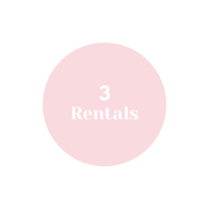 Bulk Rentals: 3 rentals over 3 months