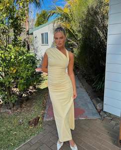 Sir The Label: Sir The Label Giacomo Gathered Gown