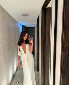 September Top 10: Misha Jennifer Cupro Maxi Dress - Ivory