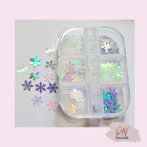 Art 1: Snowflake confetti