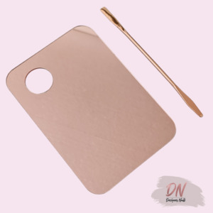 Art 1: Rosegold Gel mixing Palette
