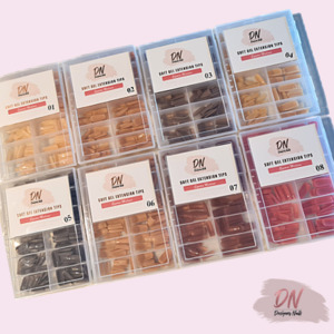 Express Soft Gel Extensions: Coloured Softgel tips