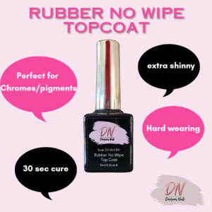 Rubber TOP COAT - No Wipe