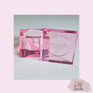 Pink Crystal Dappen Dish