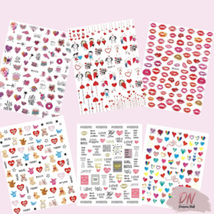 Valentines Stickers♡ 8 Styles♡