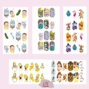 Water Decals: decals - Cartoon /tv shows