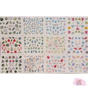 Water Decals - #1 leaf