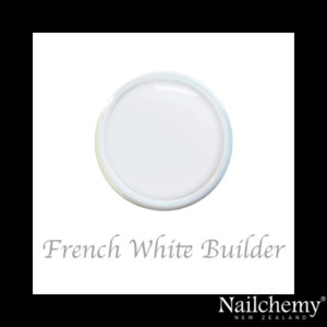 Builder Fiber Gels: FRENCH WHITE BUILDER GEL - ORIGIN HARD GEL