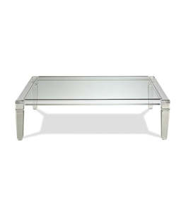 Lucite coffee table