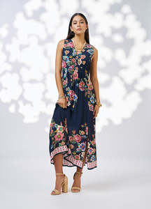 Loobies Story: Loobie's Story Mystic Rose Midi Dress / LS3133