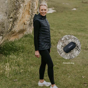 Moke: Moke Mary Claire Down Vest / Black