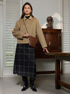 Sills: Sills Helena Check Skirt / 12668.1