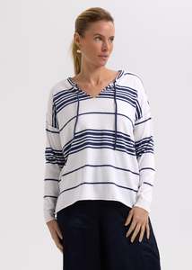 Zaket & Plover Beach Bum Jumper / ZP7702 (2 Colours - White & Black)