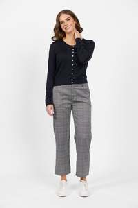 Vassalli Merino Cropped Cardi / 4147 (3 Colours)
