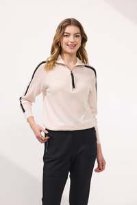 Sweaters: Newport Andre Half Zip Merino Jumper / NP29194 (2 Colours)