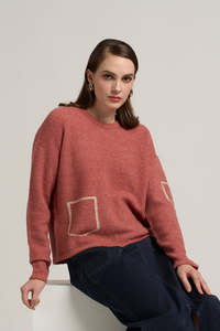 Sweaters: Madly Sweetly Pocket Money Sweater / MSK2524