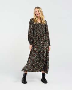 Blackstone: Blackstone Sienna Shirred Dress / BWD9248