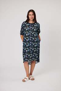 Duo Bloom Shift Dress / DU30110B