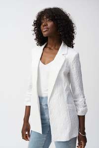 Summer 24: Joseph Ribkoff Jacquard Blazer / 242034S25