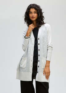 LD+Co Fluffy Detail Cardi / LC8171 (2 Colours)