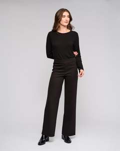 Vassalli Loft Knit Pull On Pant - Metro / 235B
