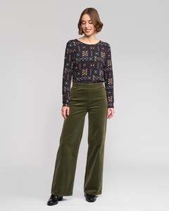 Pants: Vassalli Loft Cord Pull On Pant / 235M (3 colours)