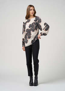 Madly Sweetly Wood Rose Top / MS1846